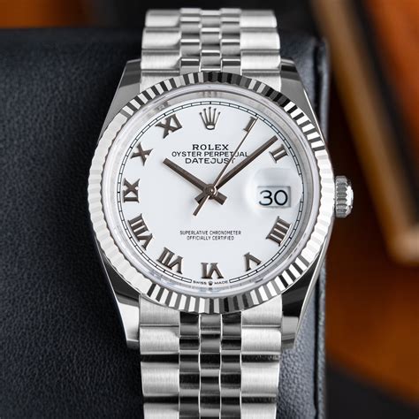 rolex datejust 36 prix|rolex datejust 36mm white dial.